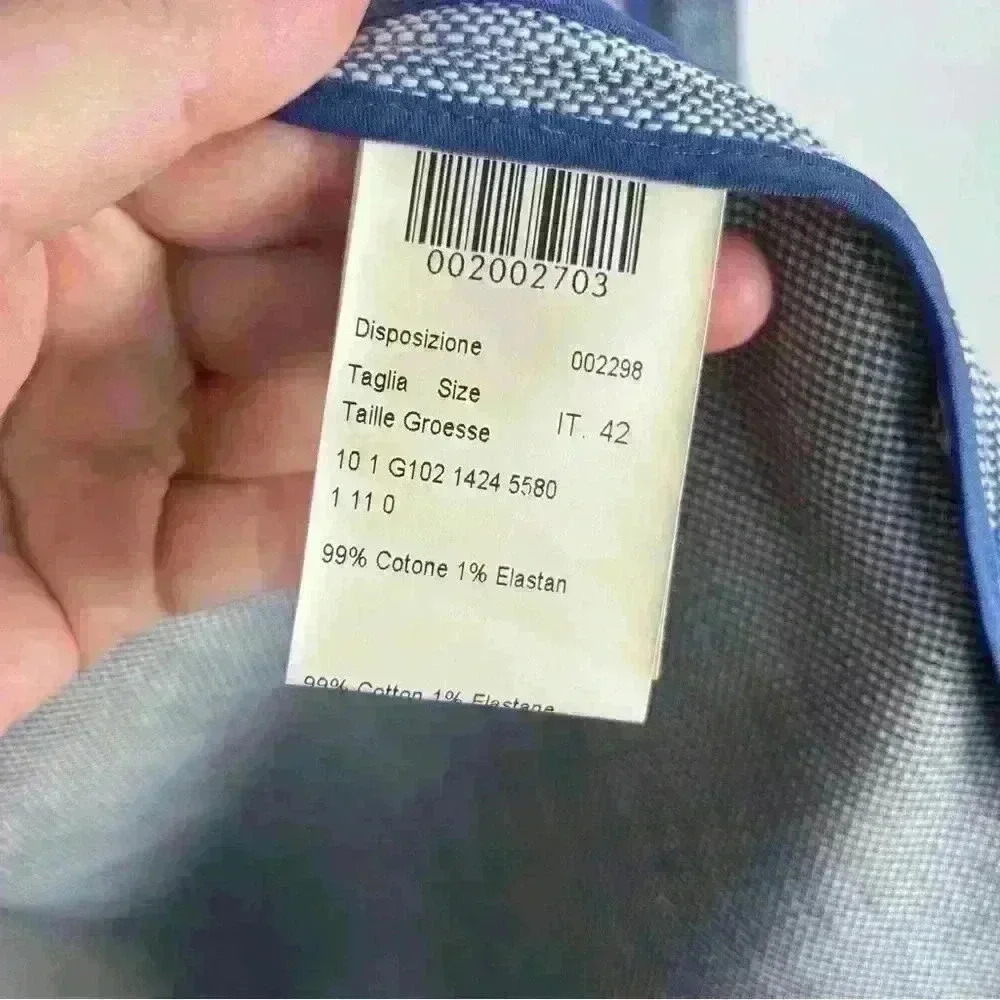 Piazza Sempione Size Italy 42 (US Small) Blue Women's Blazer - Picture 9 of 10